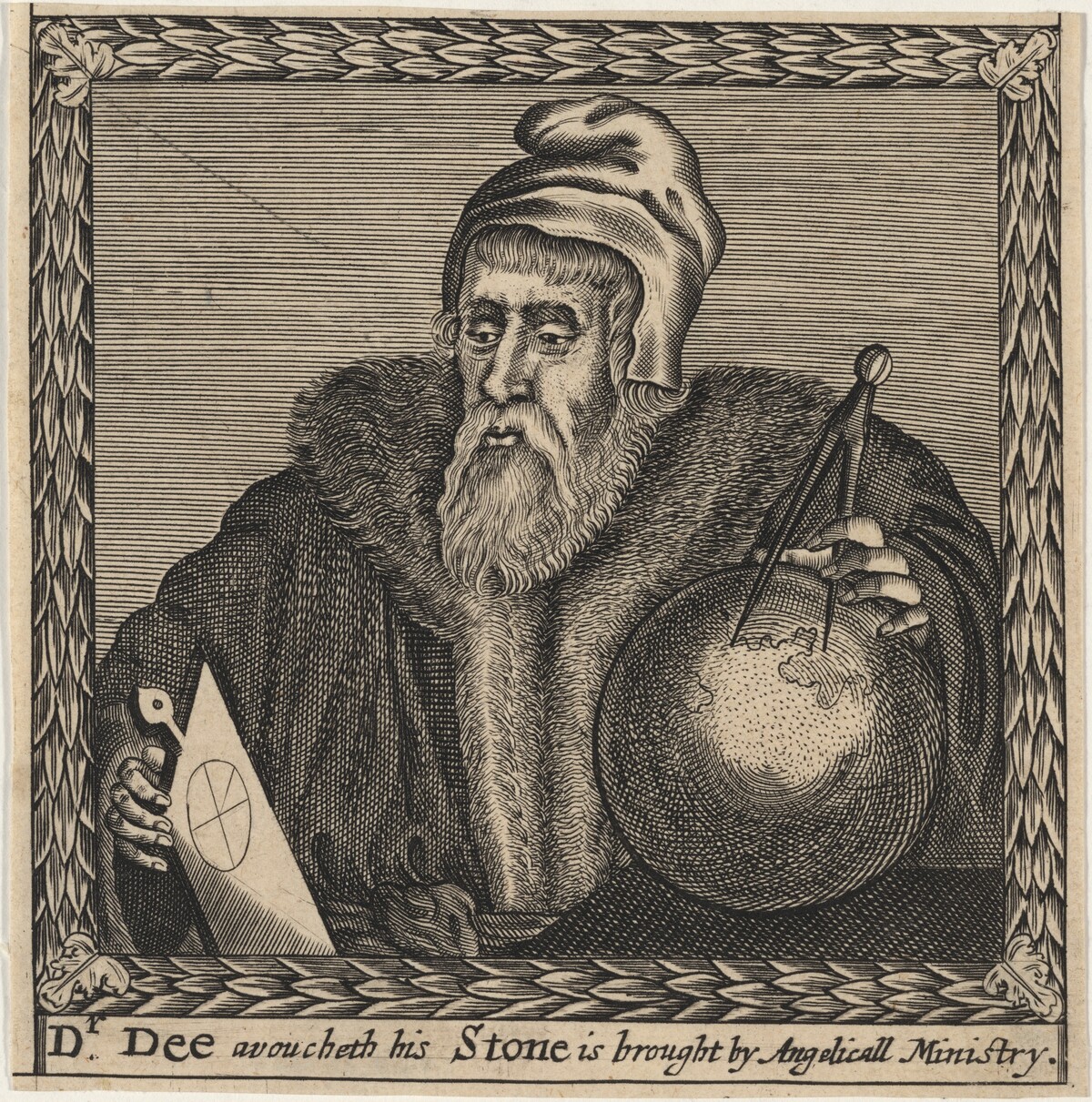 John Dee, Astrologer by Unknown Artist
