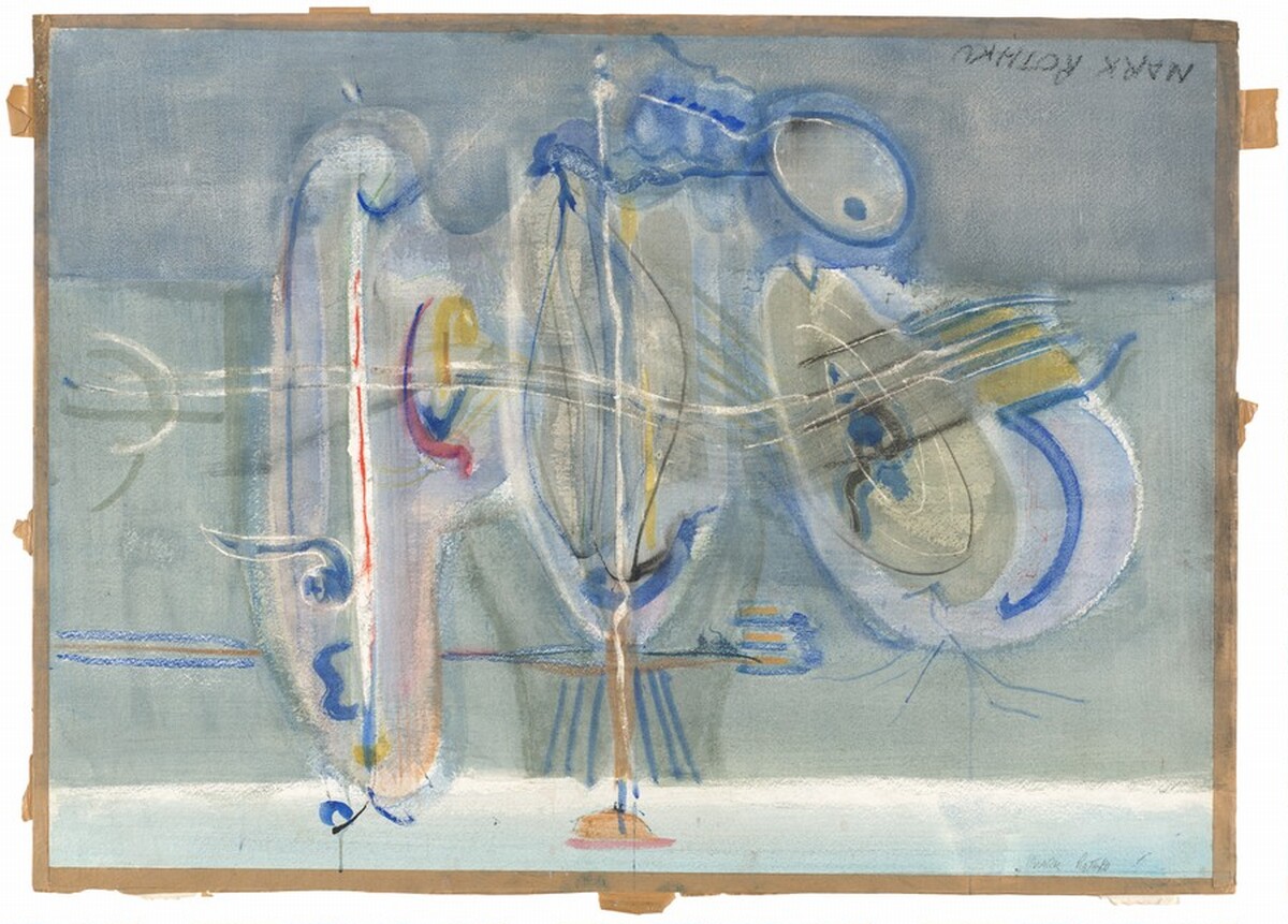 Untitled [recto] by Mark Rothko