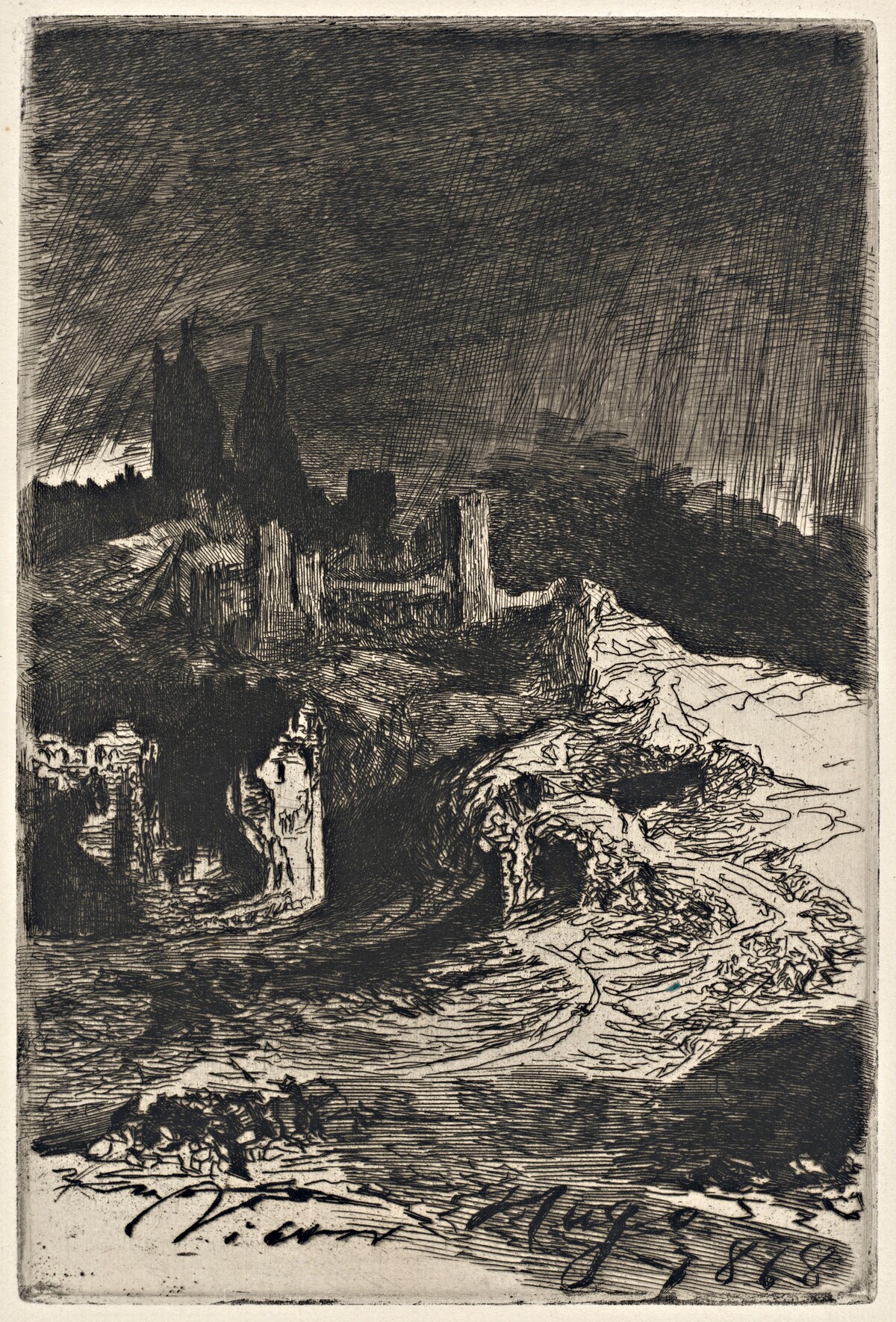 Landscape by Victor, Hugo