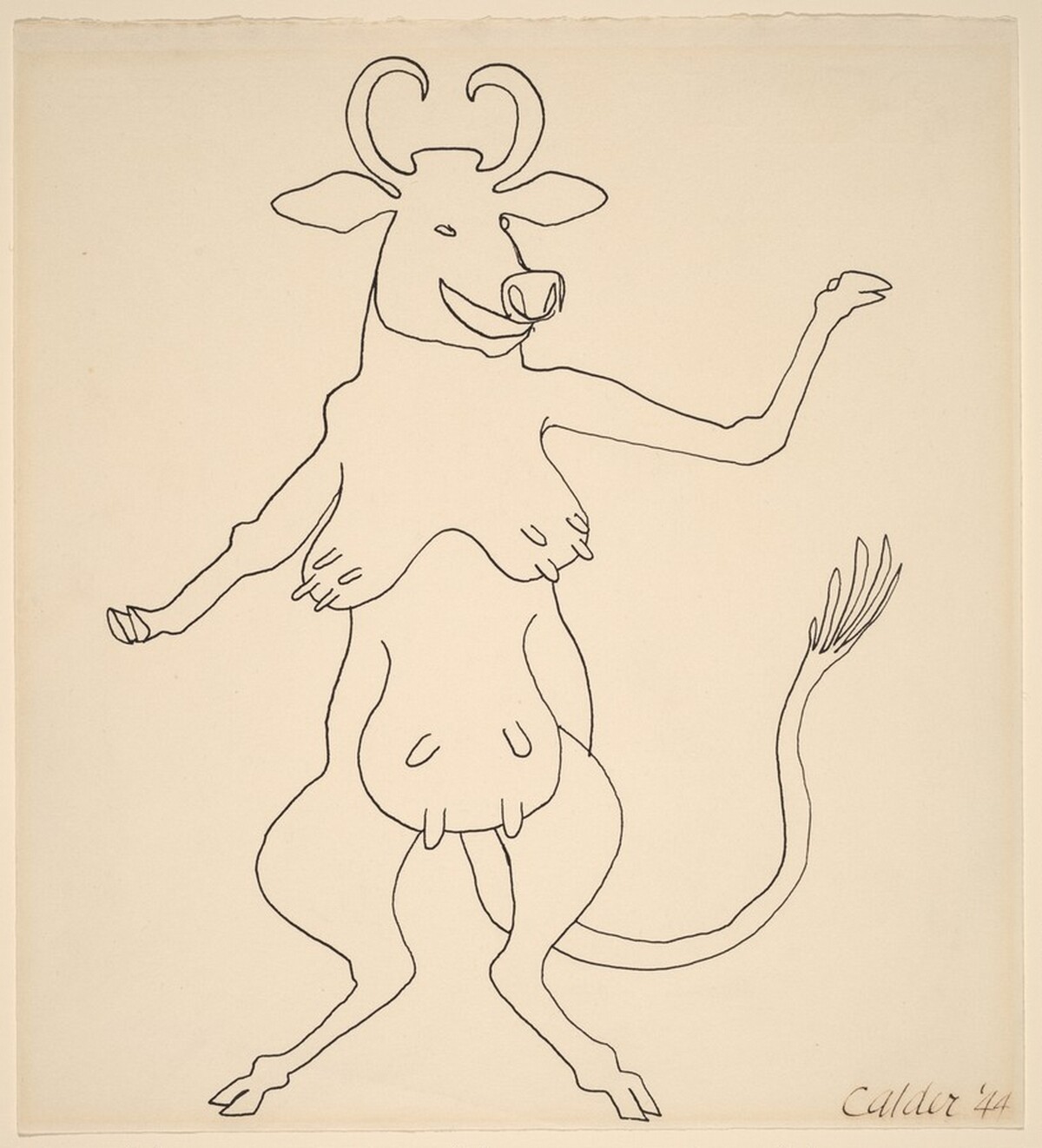 Hey-Diddle-Diddle I by Alexander Calder