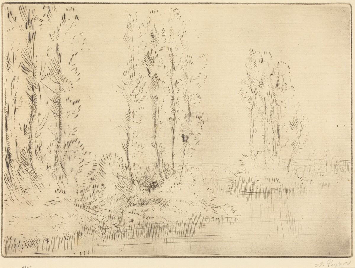Landscape (Paysage) by Alphonse Legros