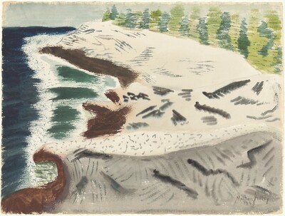 Sea and Rocky Shore