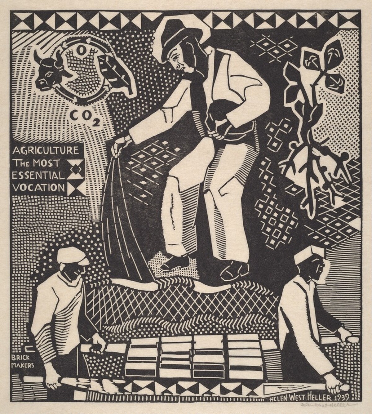 Agriculture by Helen West Heller