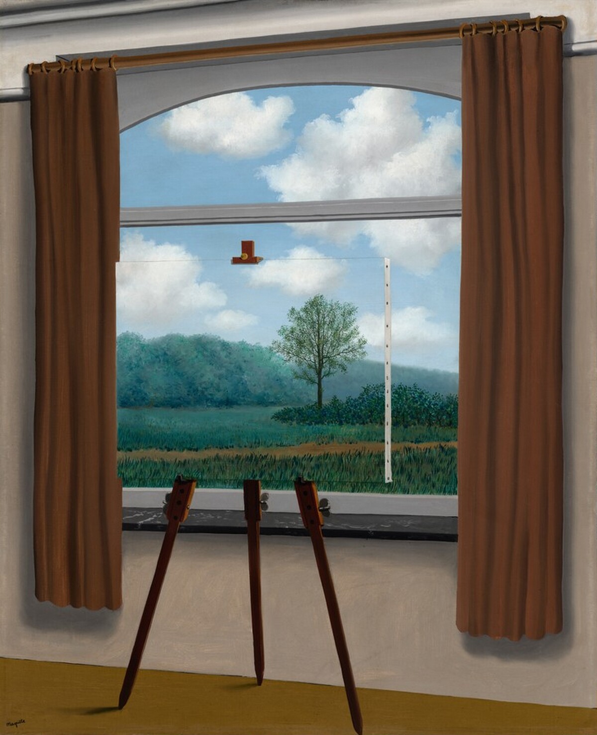La condition humaine by René Magritte