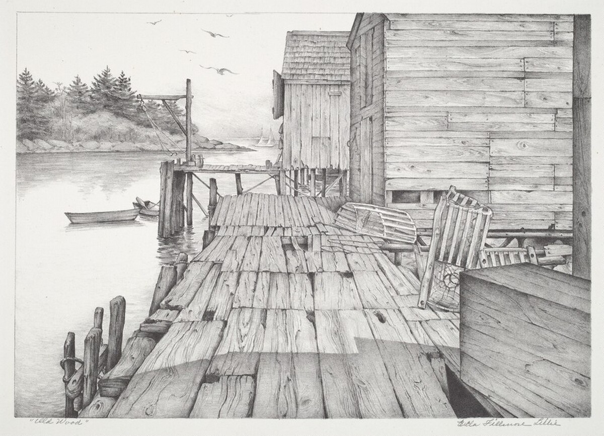Old Wood by Ella Fillmore Lillie