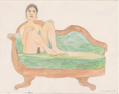 Nude on an Empire Sofa