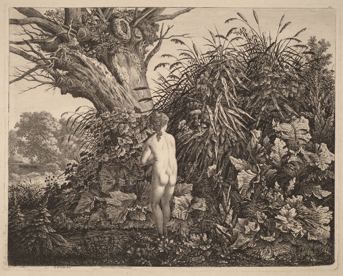 Bathing Maiden by Carl Wilhelm Kolbe