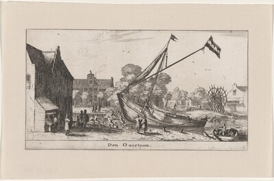 The "Overtoom" (Portage) at Amsterdam