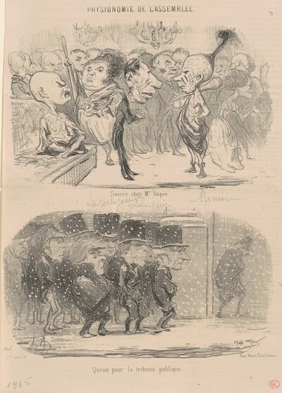 Soirée chez M. Dupin