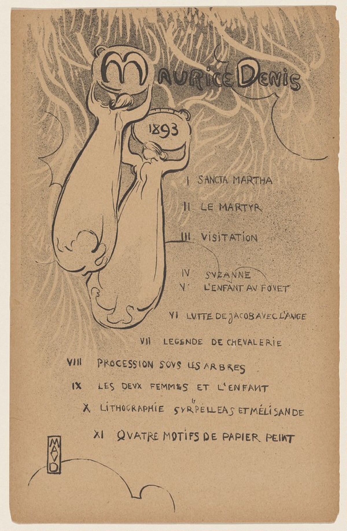 Denis Exhibition at Le Barc de Bouteville by Maurice Denis