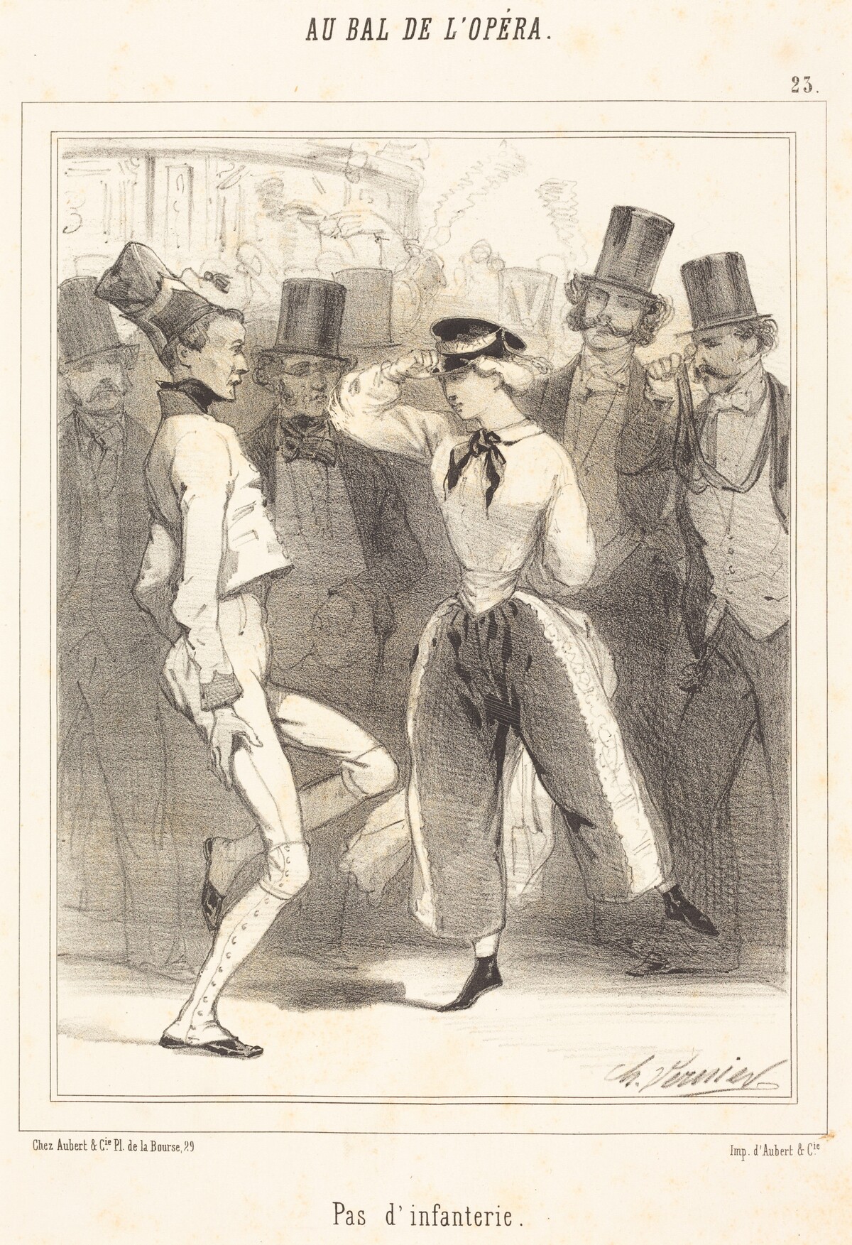 Pas d'Infanterie by Charles Vernier