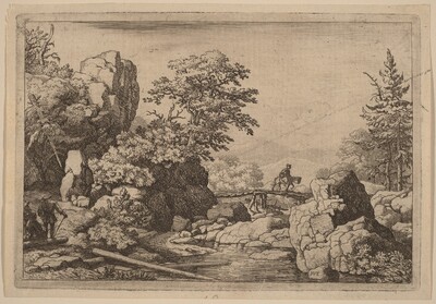 Horseman on a Bridge