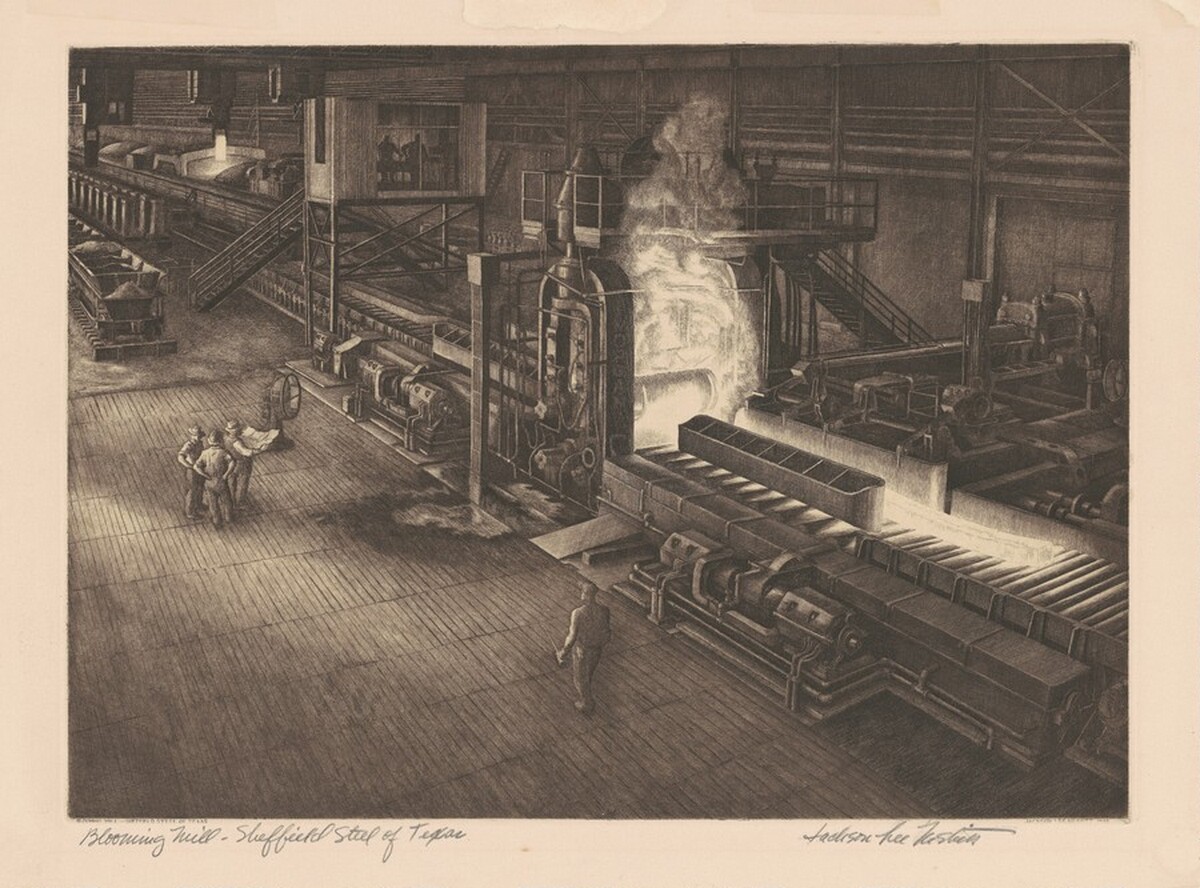 Blooming Mill—Sheffield Steel of Texas by Jackson Lee Nesbitt