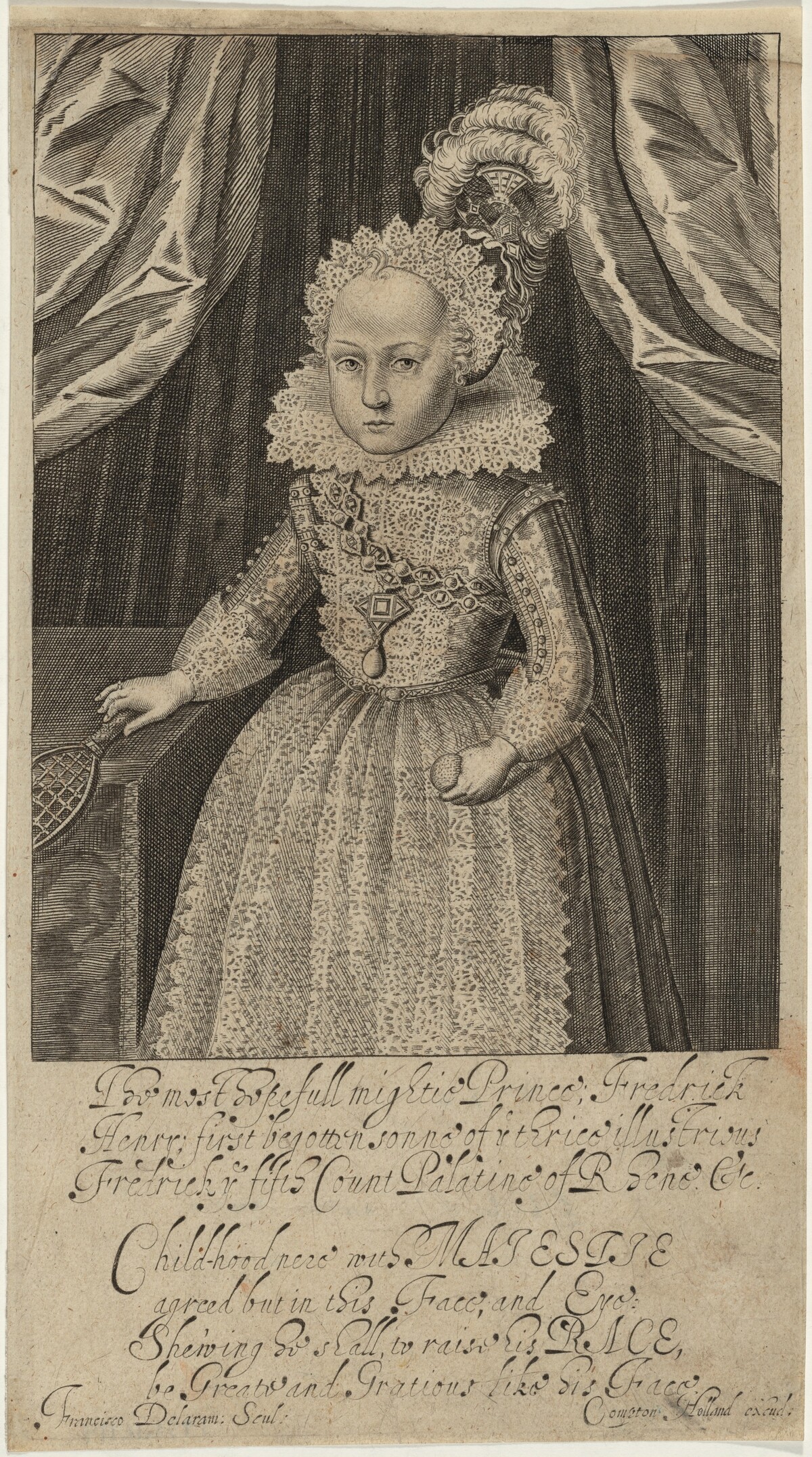 Prince Frederick Henry by Francis Delaram