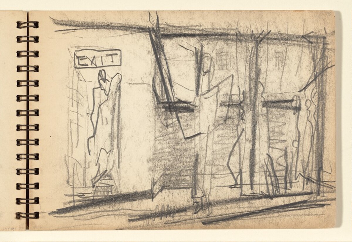 Sketchbook by Mark Rothko