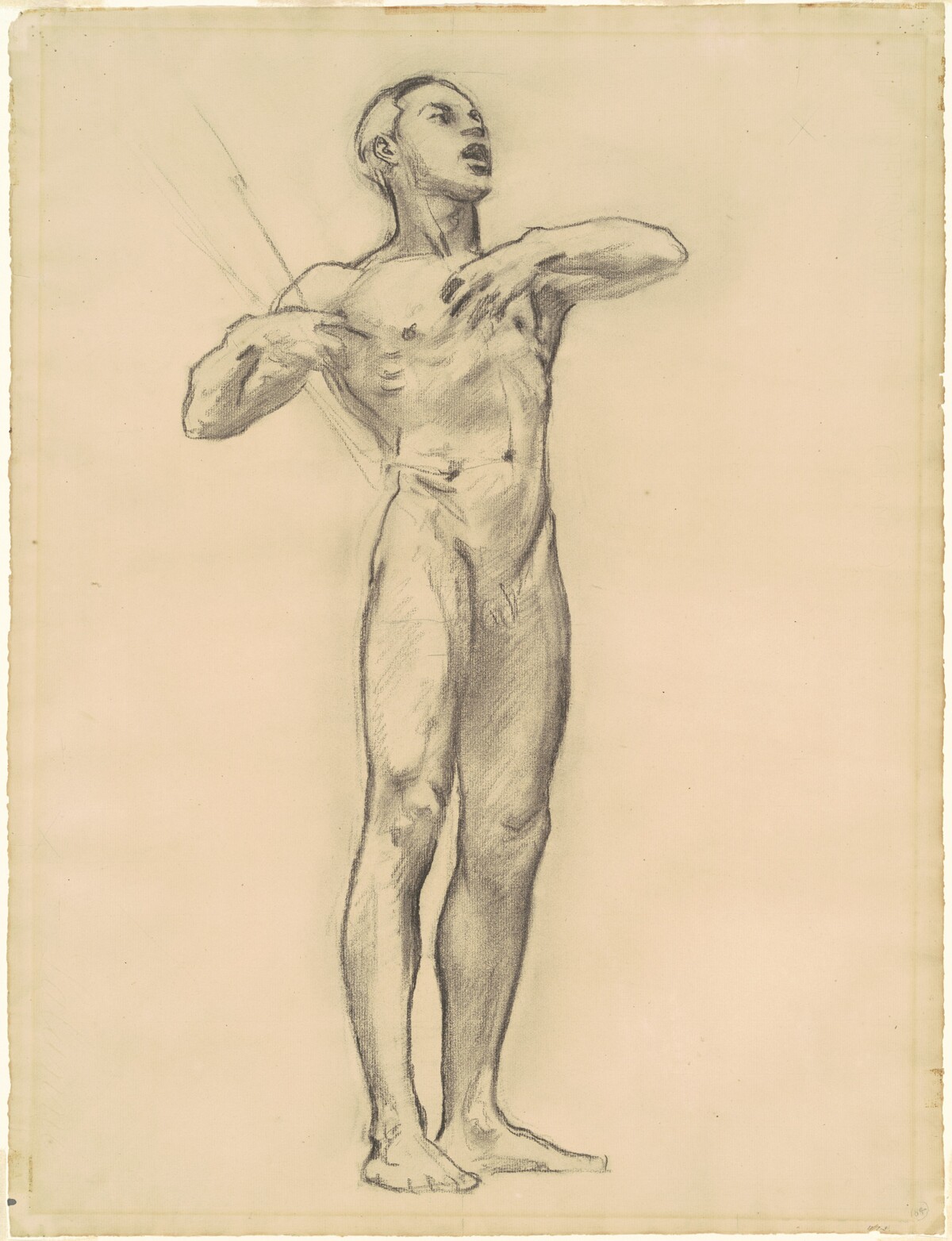 Study of Orpheus for "Classic and Romantic Art" by John Singer Sargent