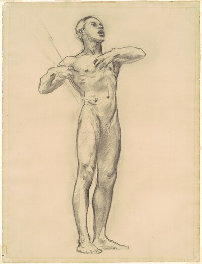 Study of Orpheus for "Classic and Romantic Art"