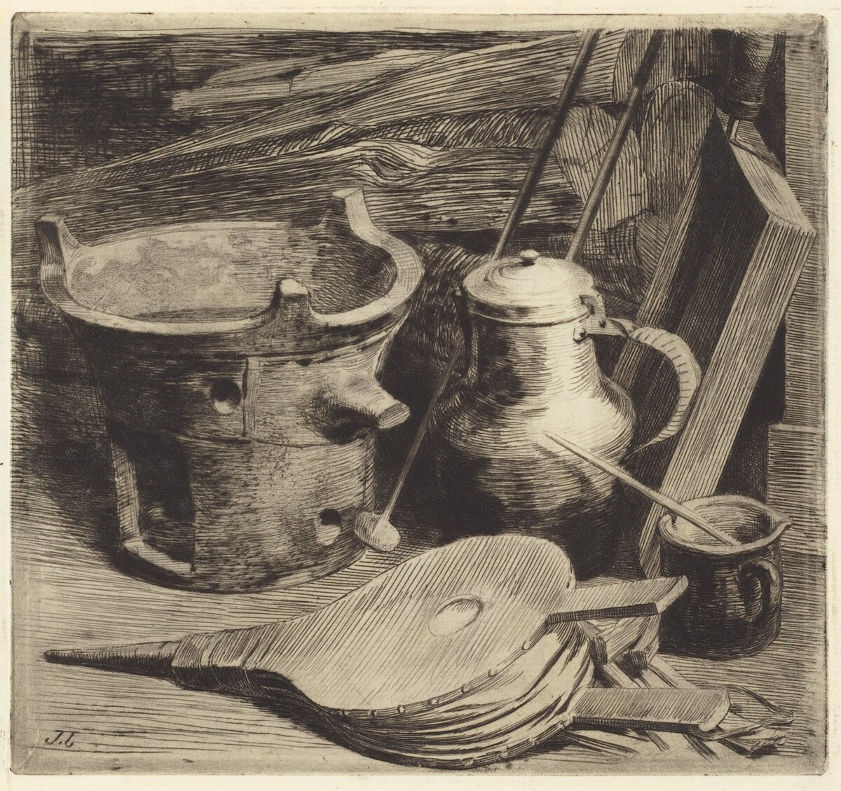Le feu (Fire) by Jules-Ferdinand Jacquemart