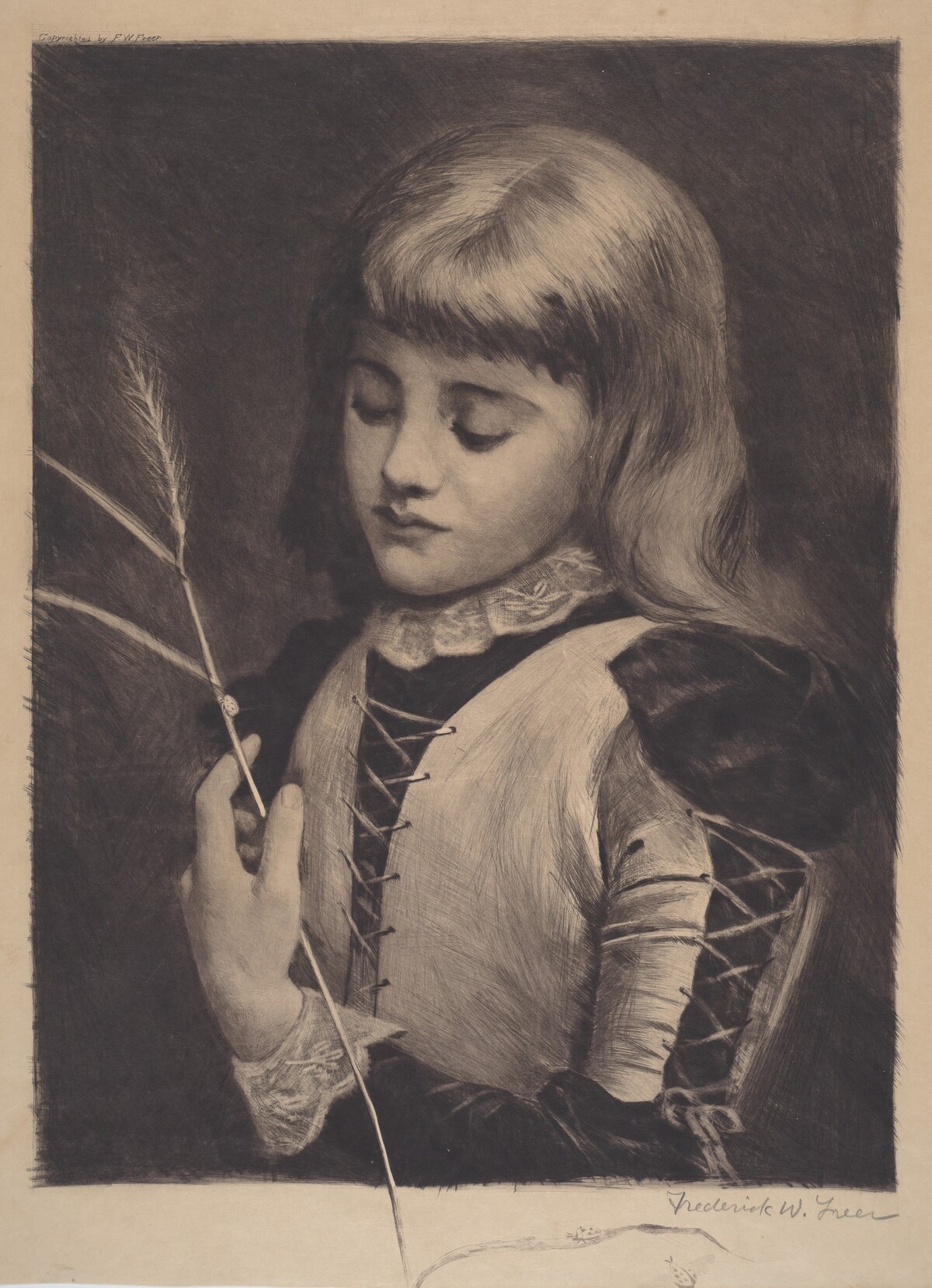 Lady Bug by Frederick W. Freer