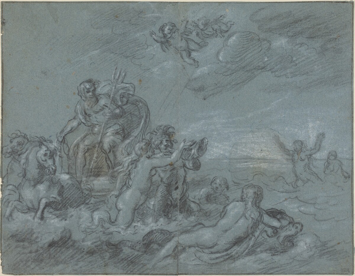 The Triumph of Neptune by French 18th Century