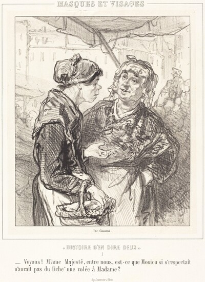 "Voyons! Mme Majeste..."
