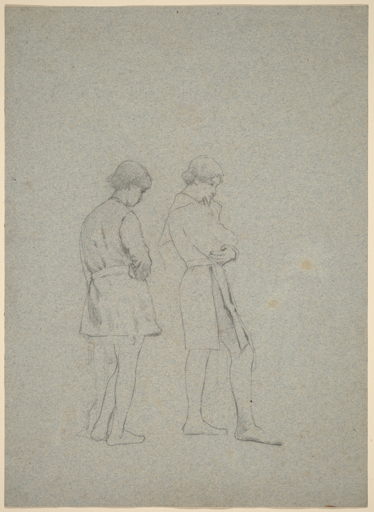 Studies for Elaine by Thomas Hovenden