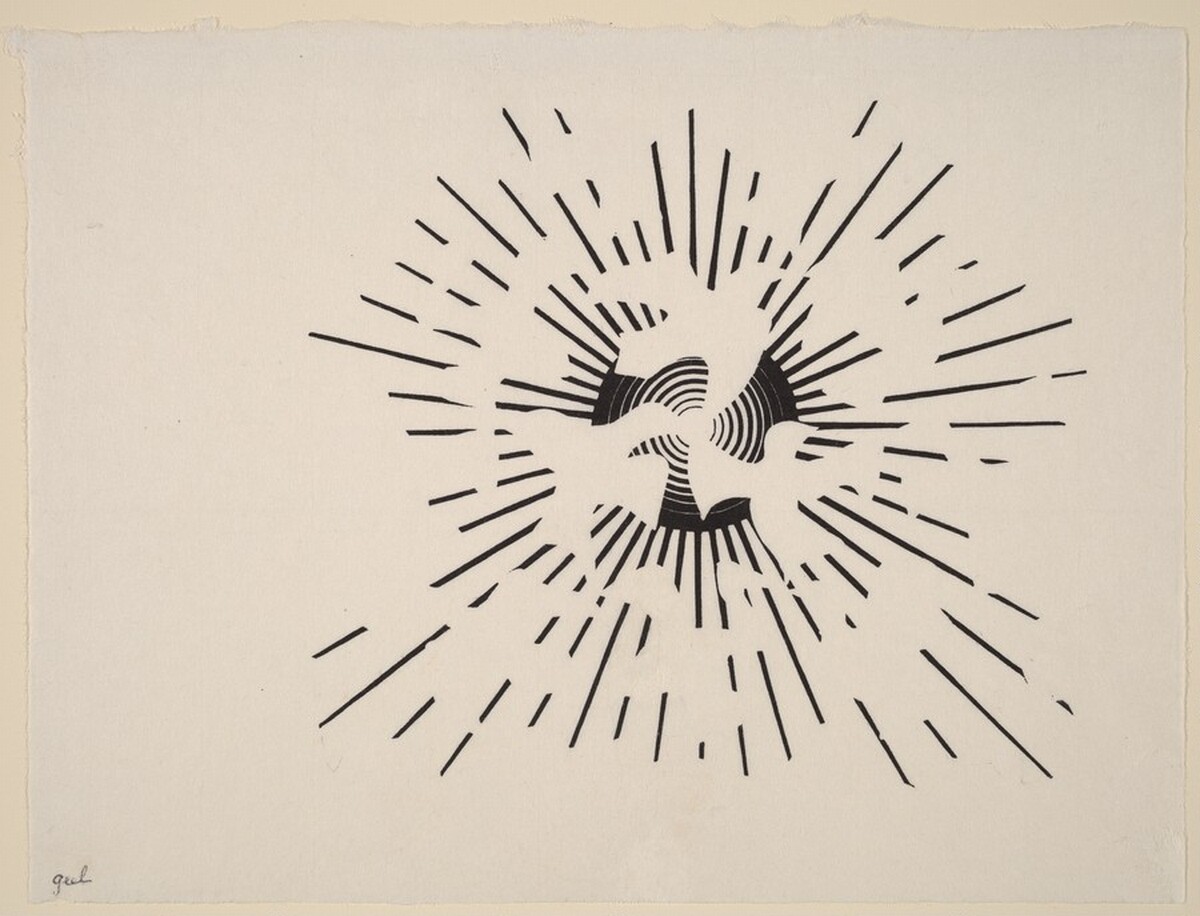 Sun and Moon by M.C. Escher