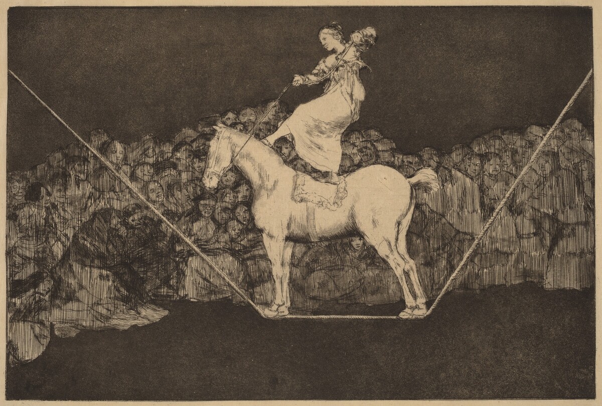 Disparate puntual (Sure Folly) by Francisco Goya