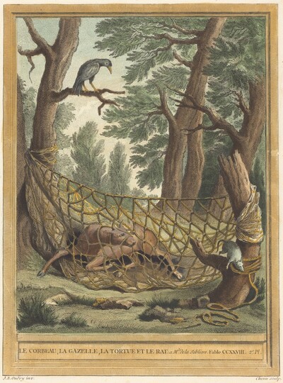 Le corbeau, la gazelle, la tortue et le rat (The Crow, the Gazelle, the Tortoise, andthe Rat)