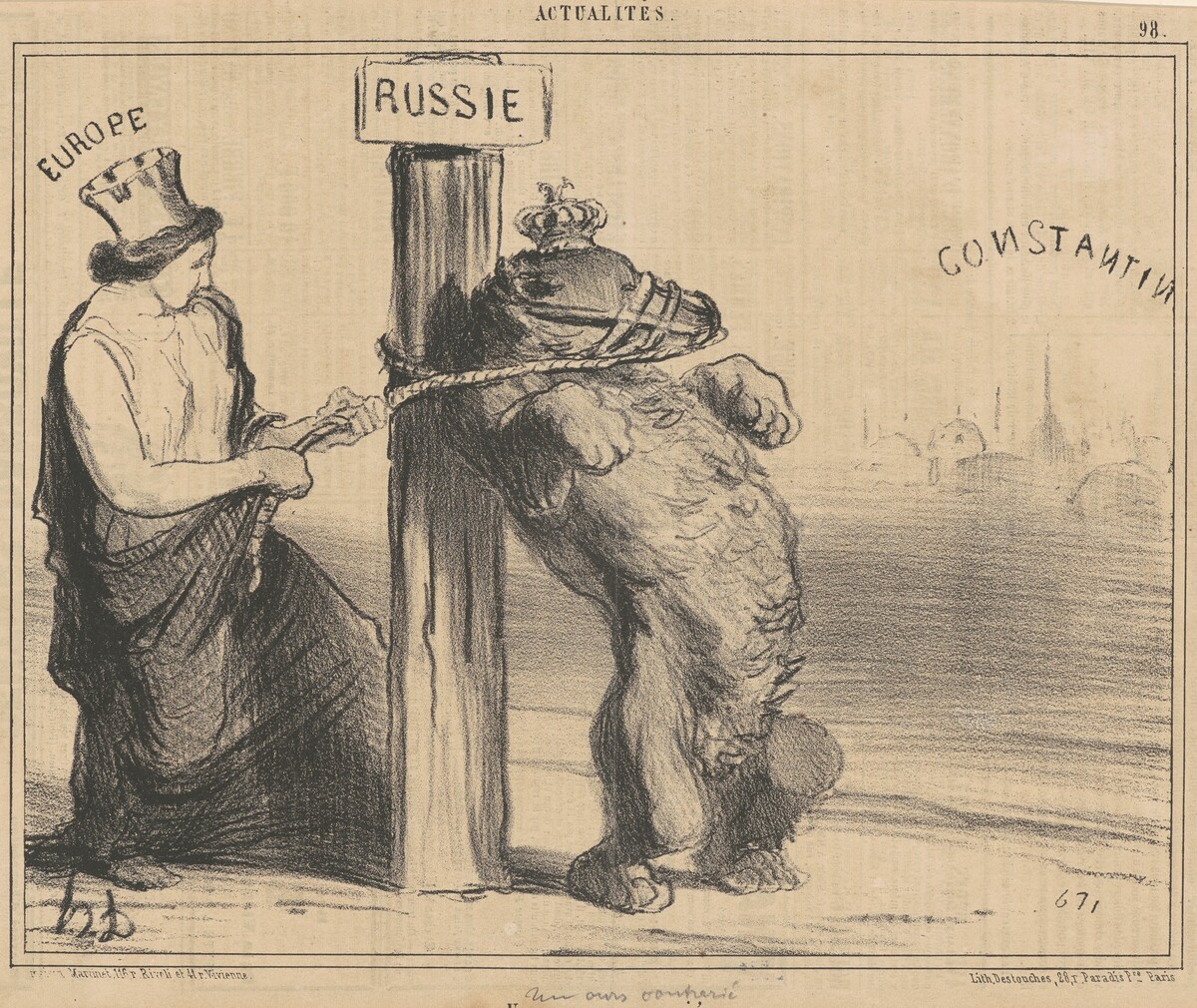 Un ours contrarié by Honoré Daumier