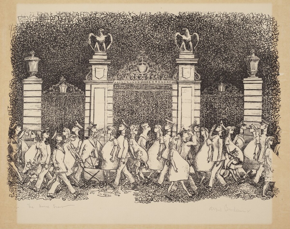 The Home Front by Alfred Bendiner