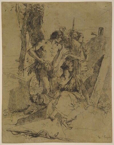 The Discovery of the Tomb of Punchinello