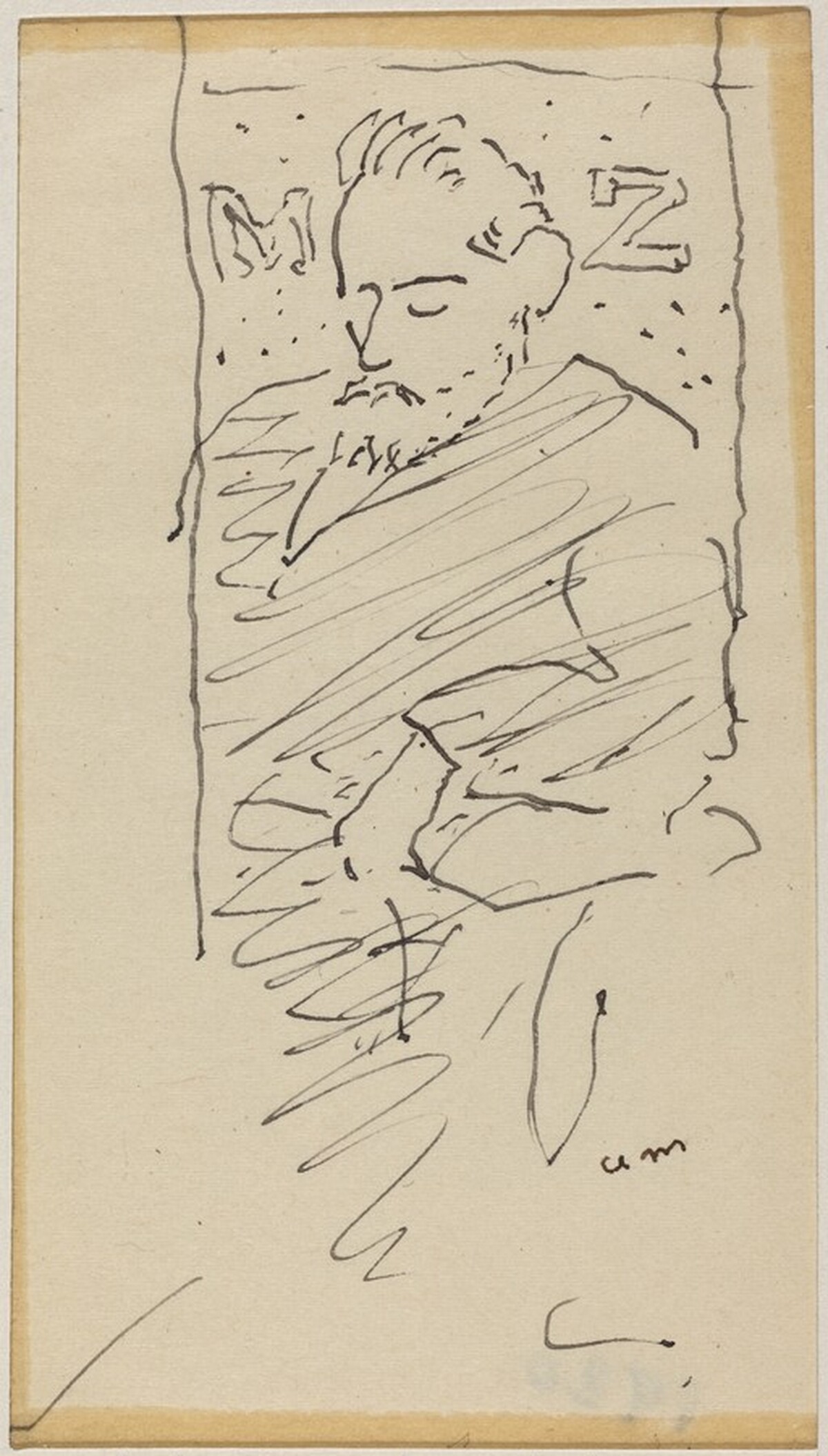 Portrait of a Bearded Man by Albert Marquet