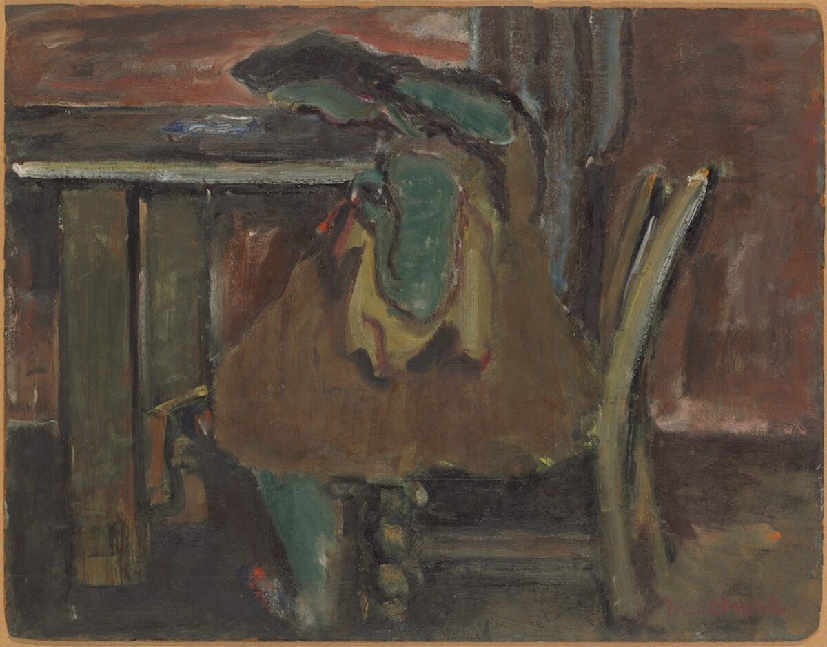 Woman Sewing by Mark Rothko