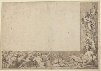 River God with Putti