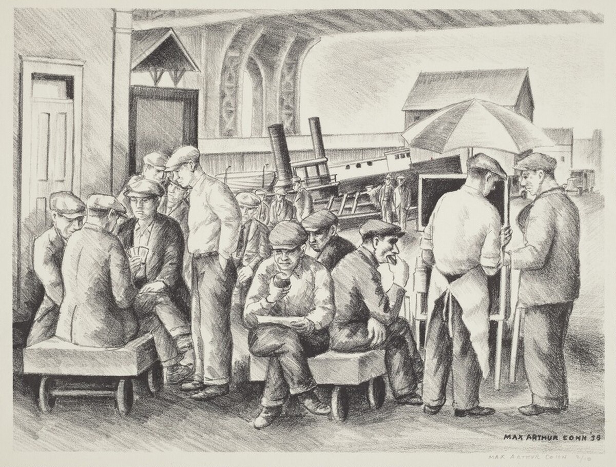 Lunch Hour by Max Arthur Cohn