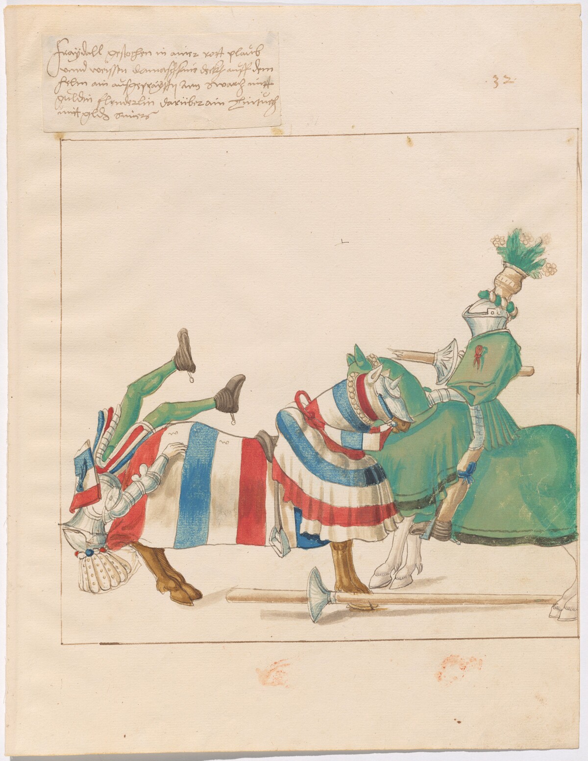 German Joust of Peace by German 16th Century