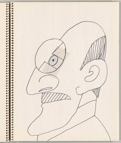 Self-Portrait in Profile
