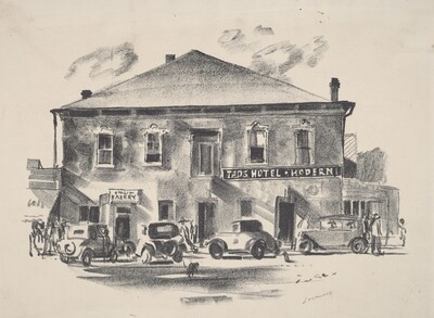 Taos Hotel Facade