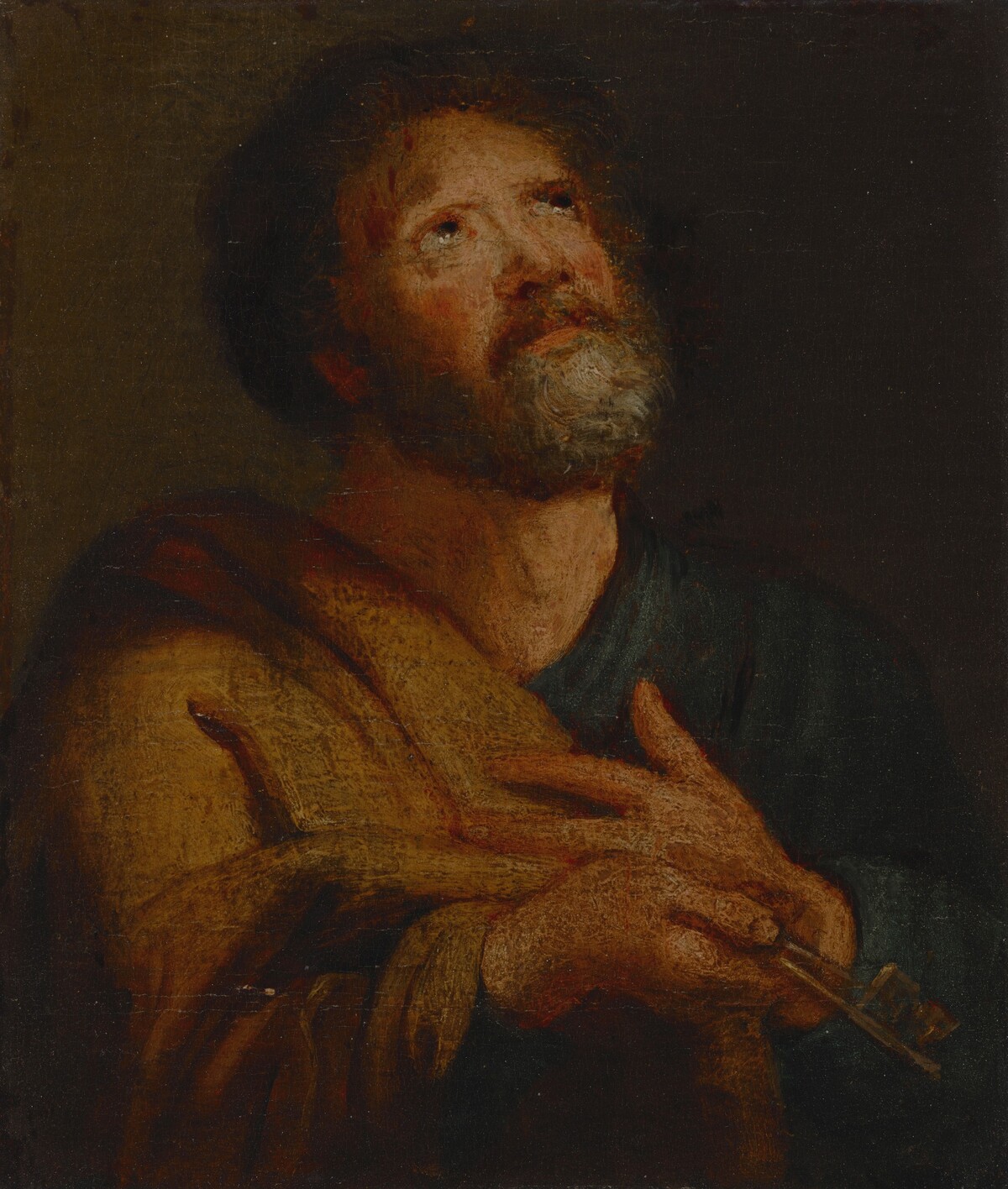 Saint Peter by after Sir Anthony van Dyck