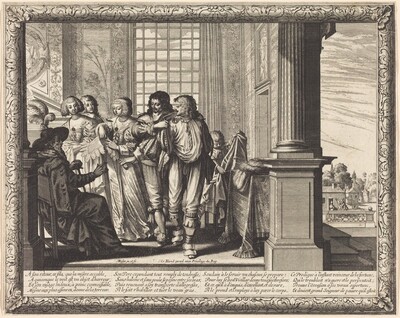 The Prodigal Son's Father Orders the Best Robe and the Slaughter of the Fatted Calf