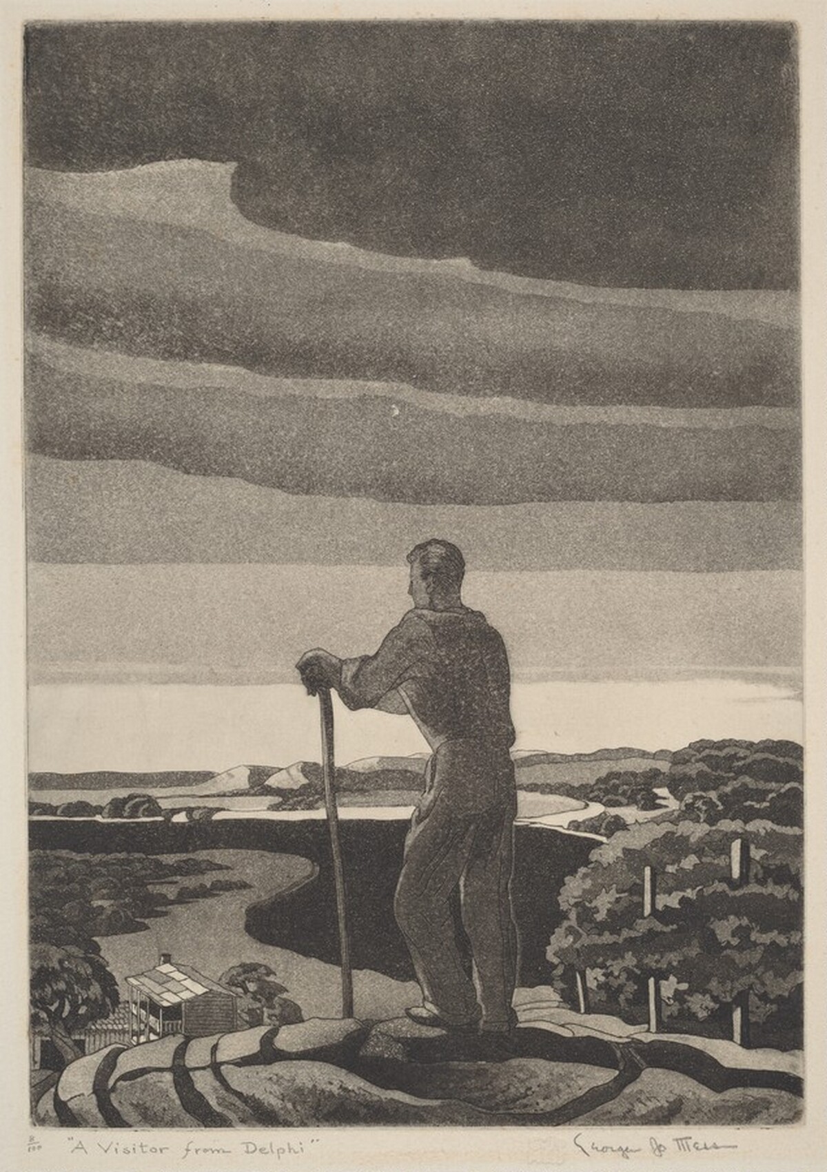 A Visitor from Delphi by George Joseph Mess