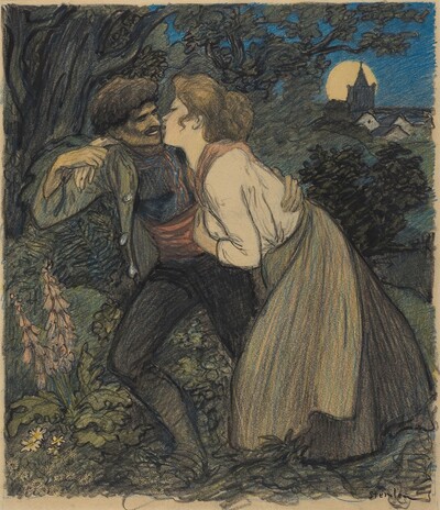 La chienne au loup