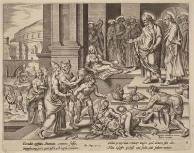 The Deaths of Ananias and Sapphira
