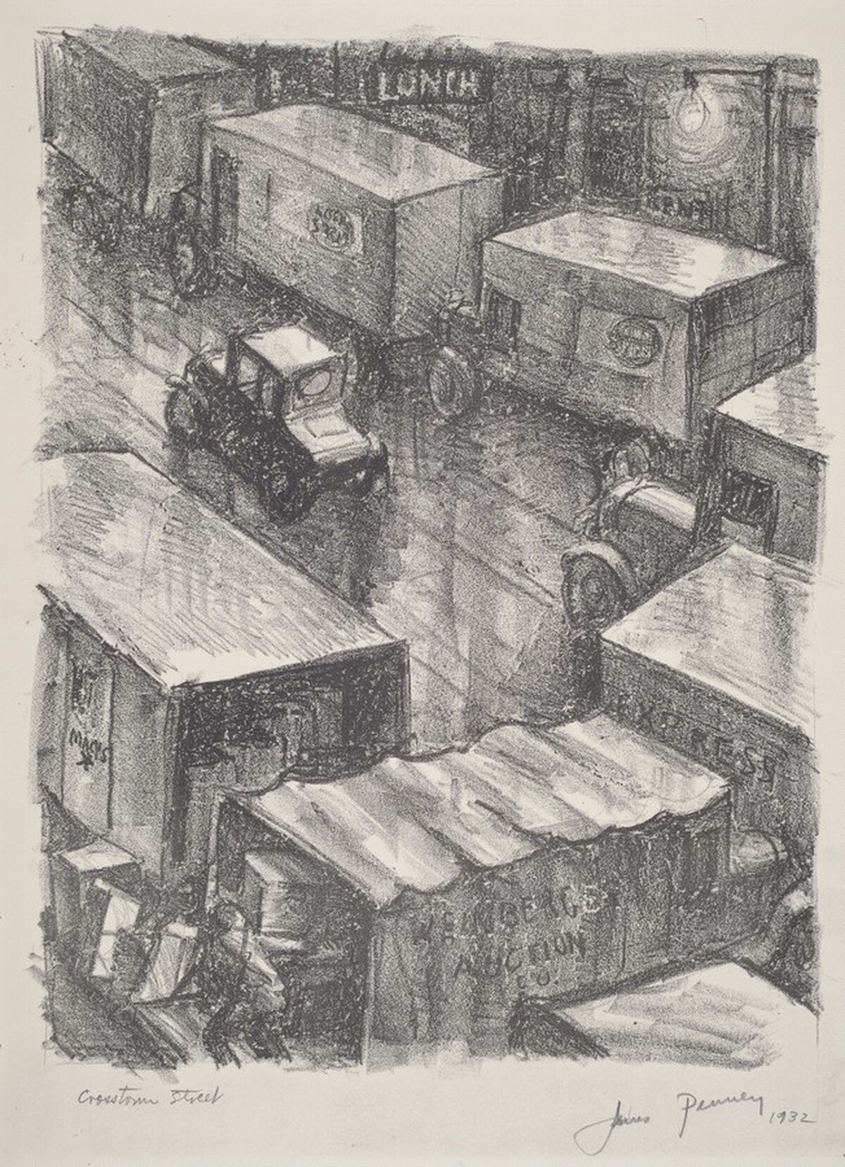 Crosstown Street by James Penney