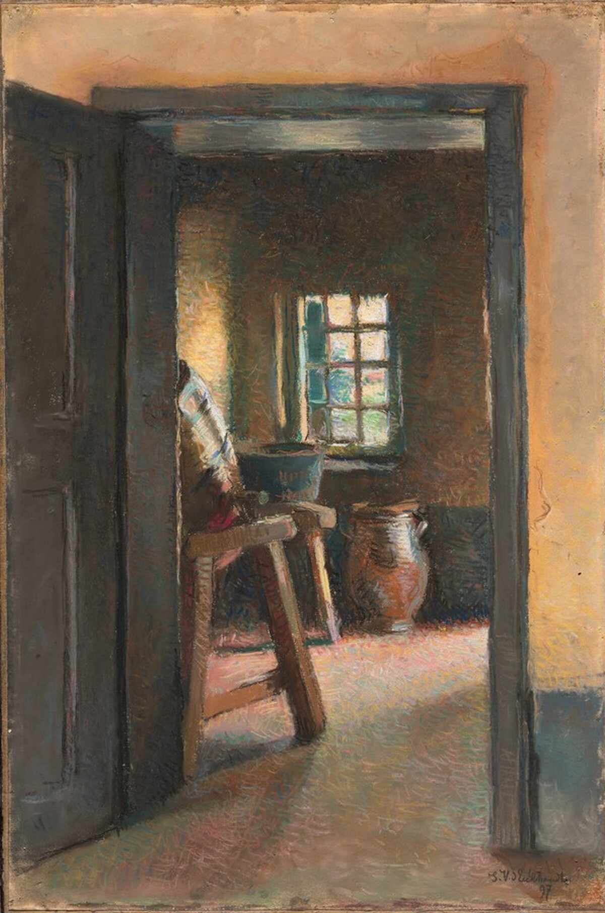 Interior by Jean Vanden Eeckhoudt