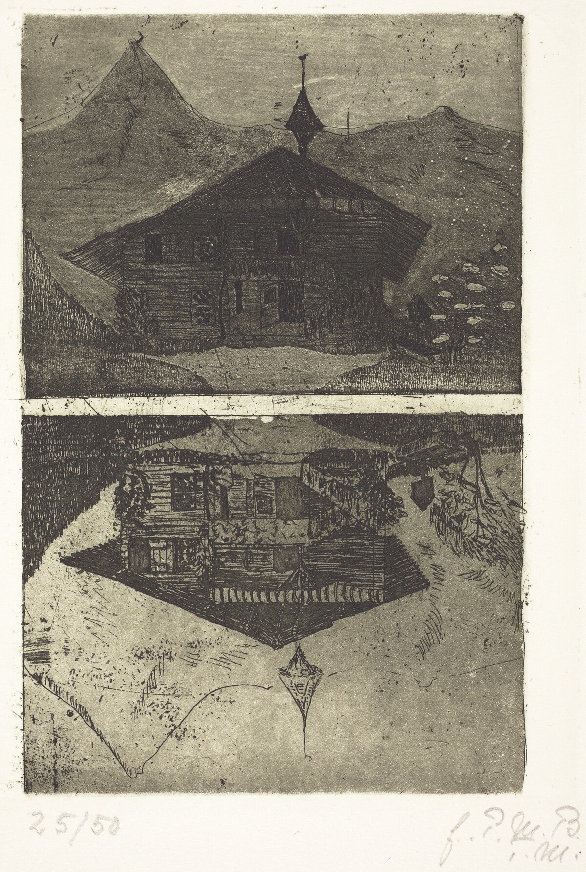 Chalet by Paula Modersohn-Becker