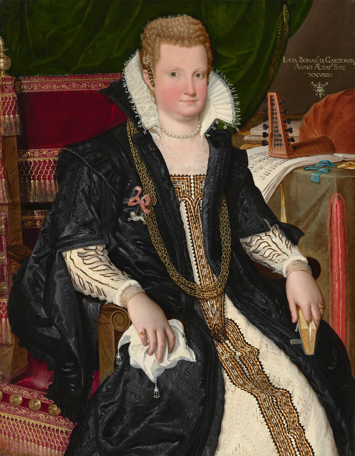 Lucia Bonasoni Garzoni by Lavinia Fontana