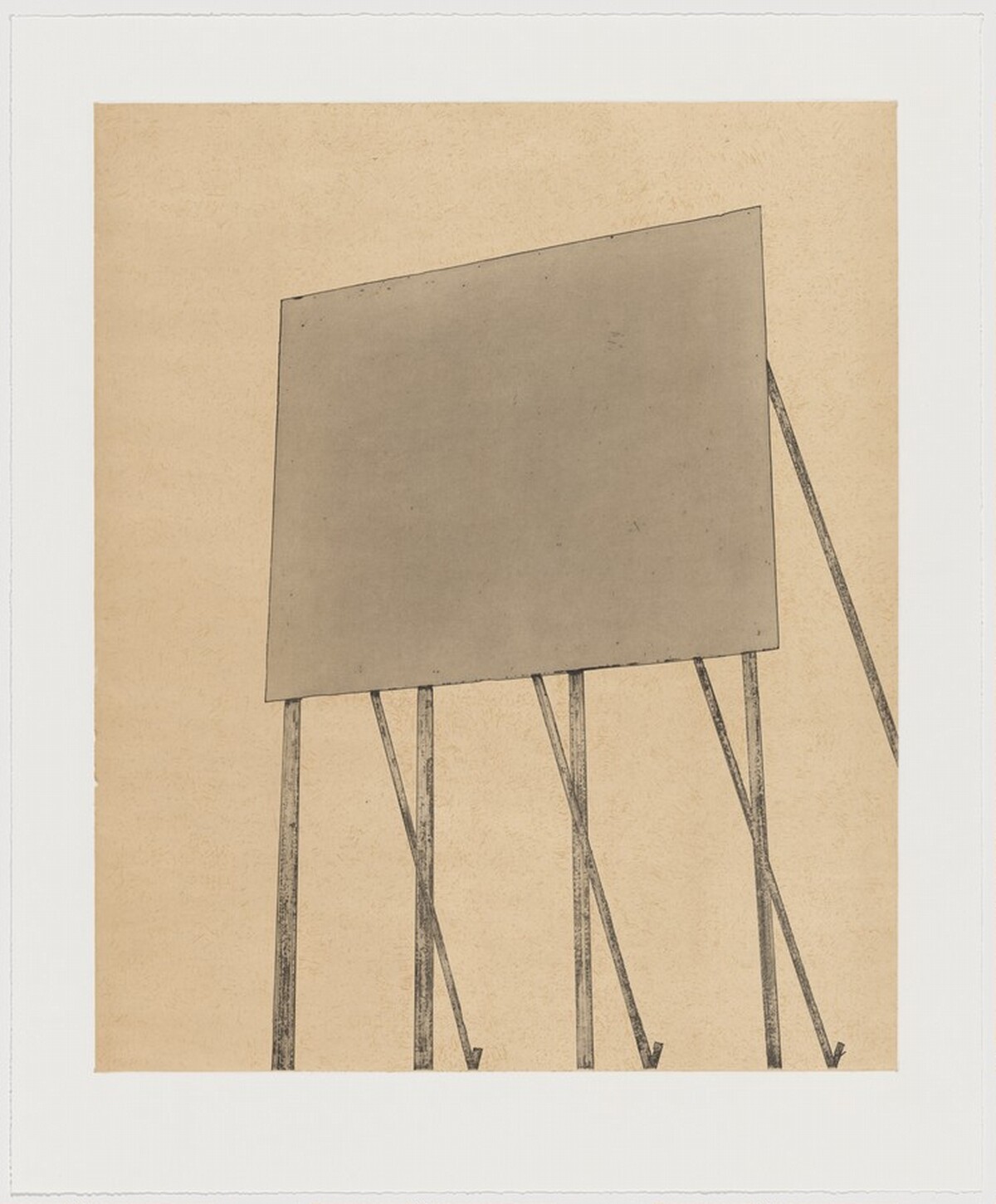Your Space #2 [working proof 2] by Ed Ruscha