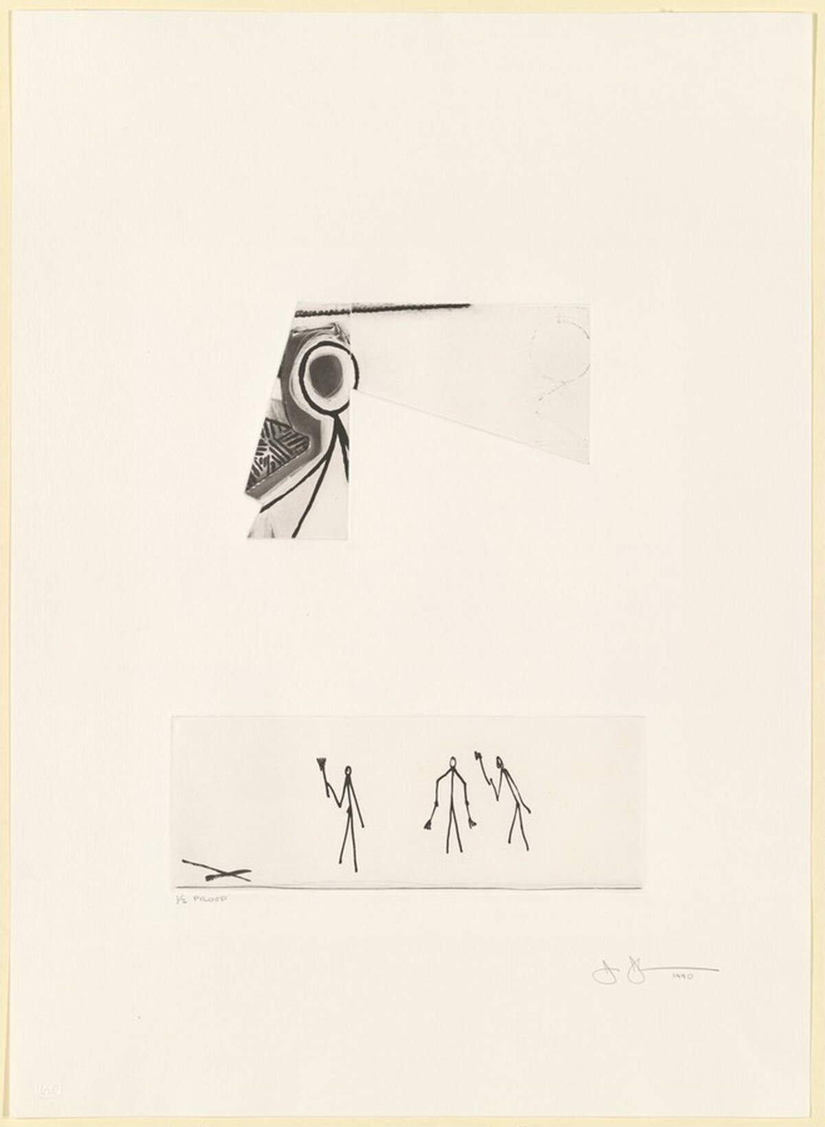 The Seasons [trial proof] by Jasper Johns